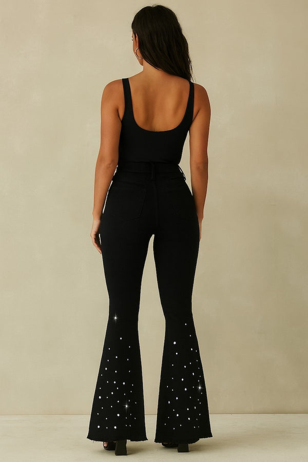 Starlit Glam Bell Bottom Jean