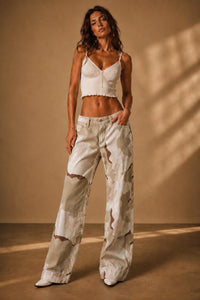 Desert Drift Low Rise Camo Cotton Pants