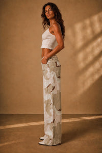 Desert Drift Low Rise Camo Cotton Pants