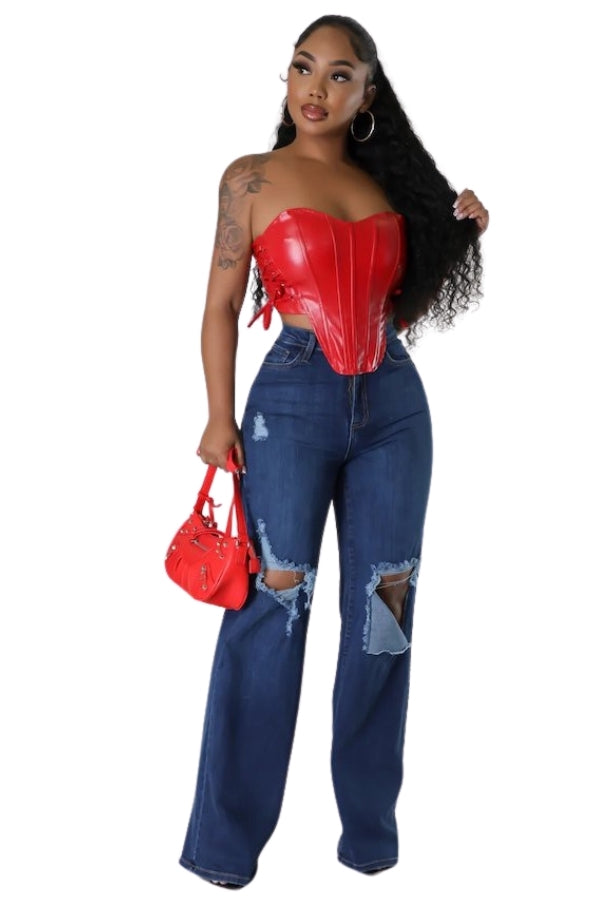 Jade Wide Leg Jean