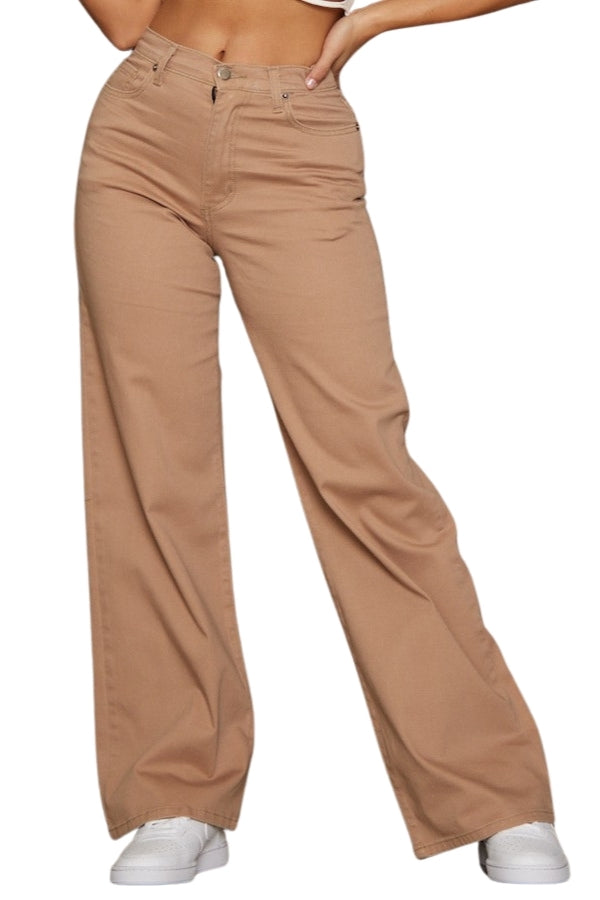 Mauve Wide Leg Pant