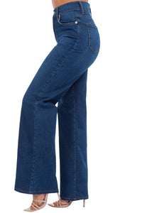 Wide Leg Jean In Dark Wash