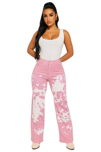 Pink Rodeo Wide Leg Jean