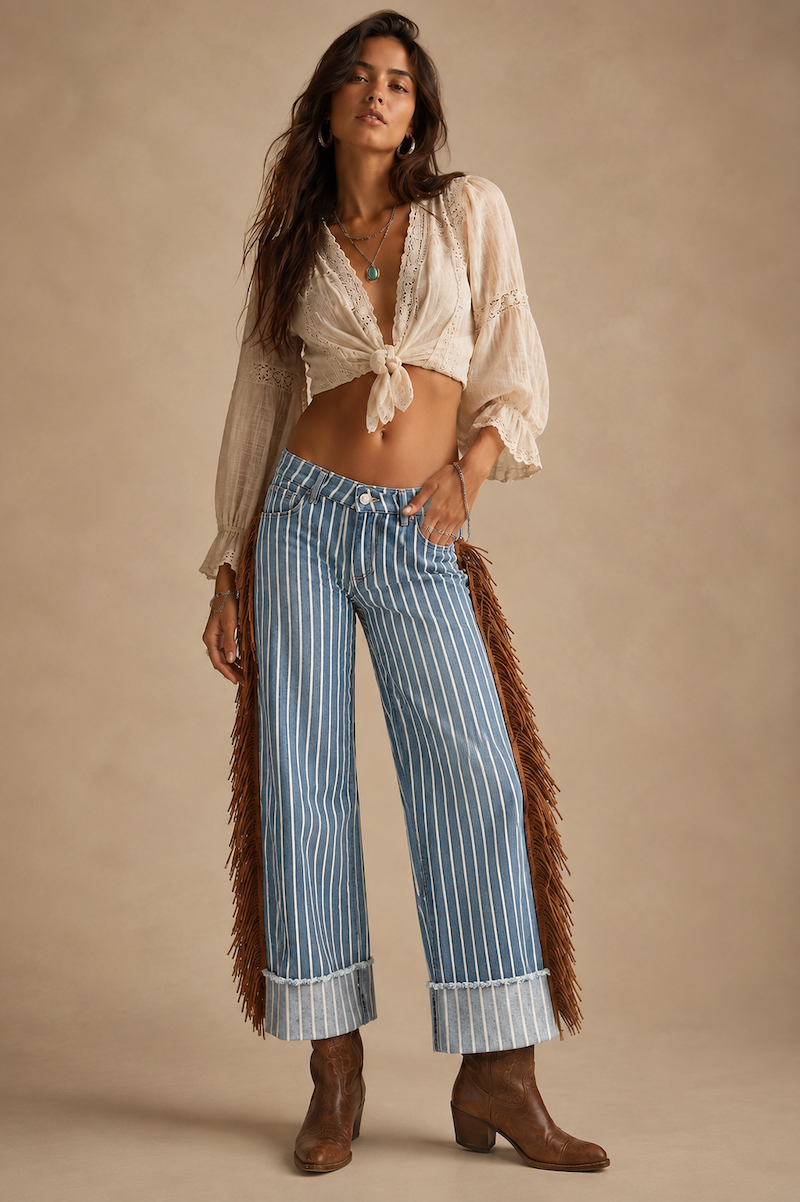 Whiskey Trail Jean Light Wash