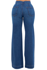 Harley Wide Leg Jean in Medium Wash