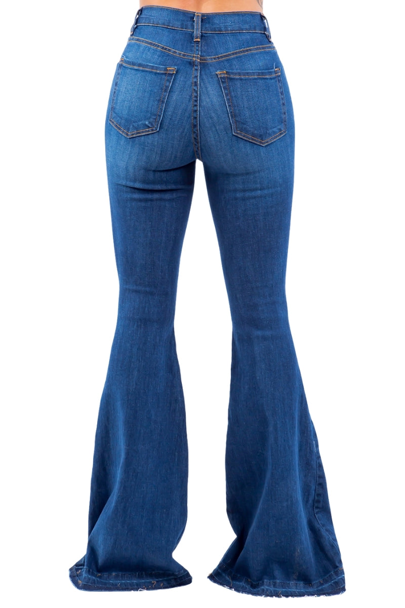 Amber Bell Bottom Jean - 36" Inseam