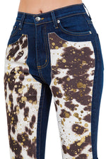 Rodeo Bell Bottom Jean in Dark Denim