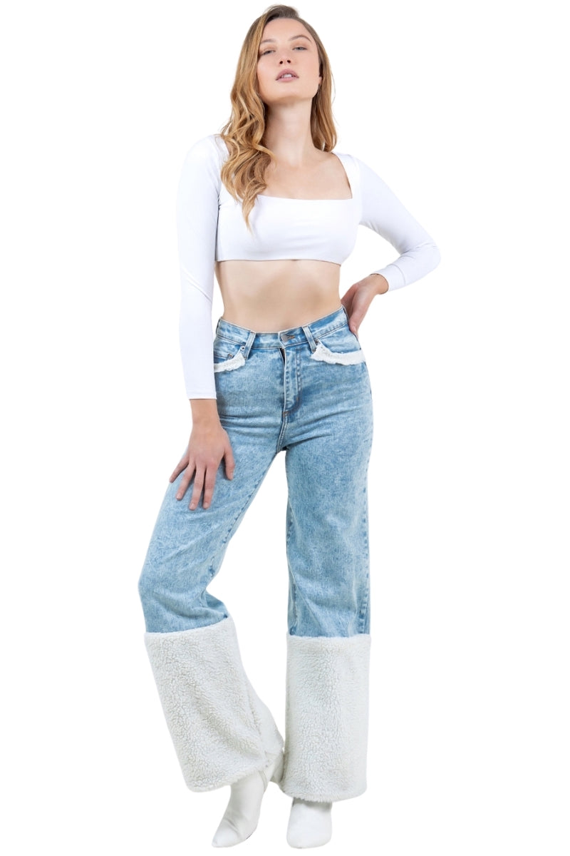 Aspen Wide Leg Jean