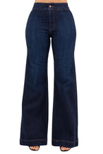 Harley Wide Leg Jean in Dark Wash