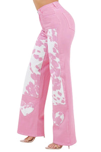 Pink Rodeo Wide Leg Jean