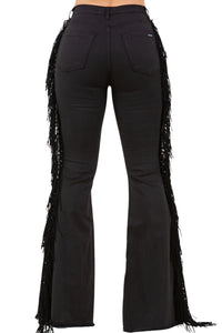 Texas Sun Fringe Bell Bottom Jean