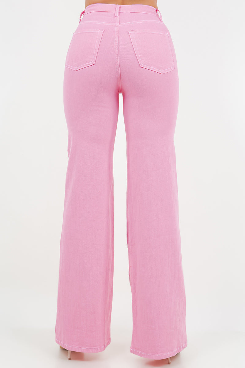 Pink Rodeo Wide Leg Jean