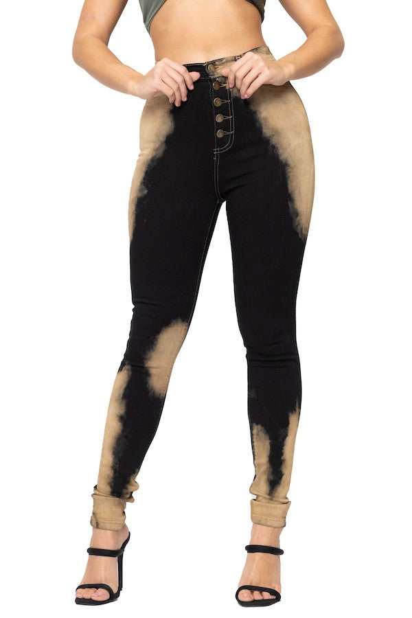 Bleach Bum High Rise Skinny Jean 5 button