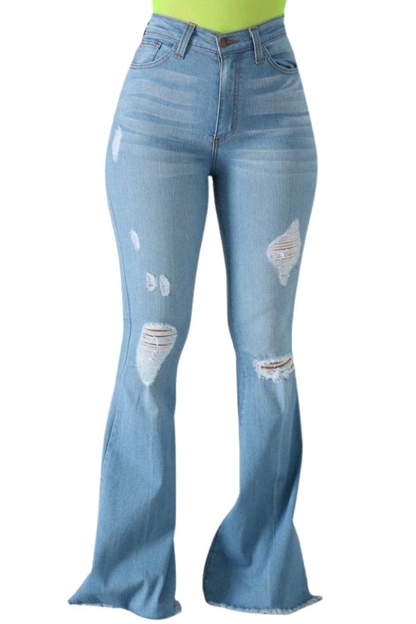 Skylar Denim Jean in Light Blue